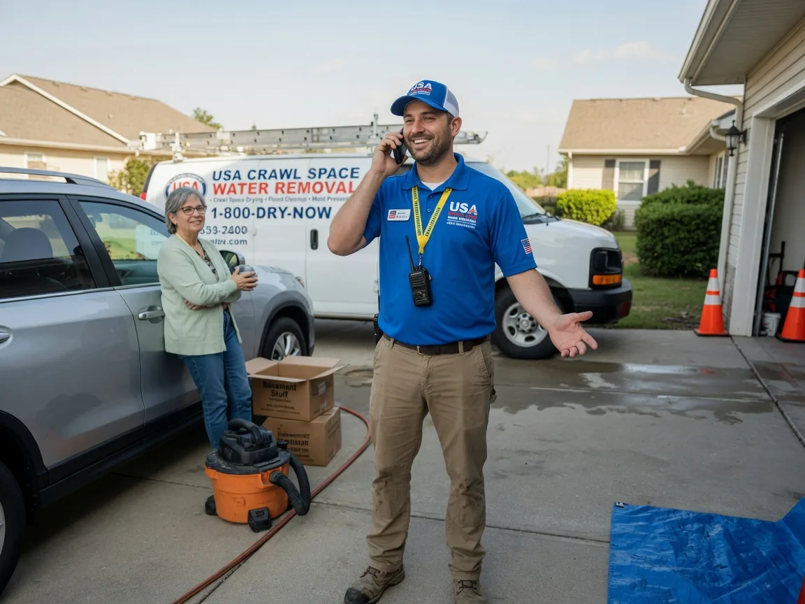 Crawl Space Water Removal Pfafftown, NC FAQs